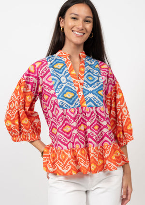 Tribal Tiered Top