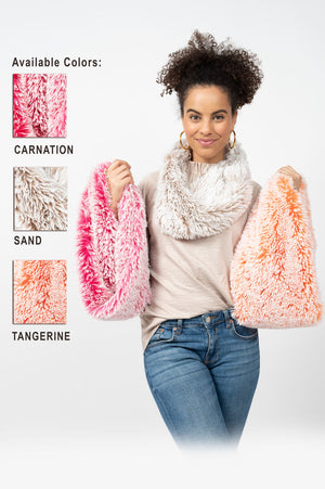 Frosted Infinity Scarf