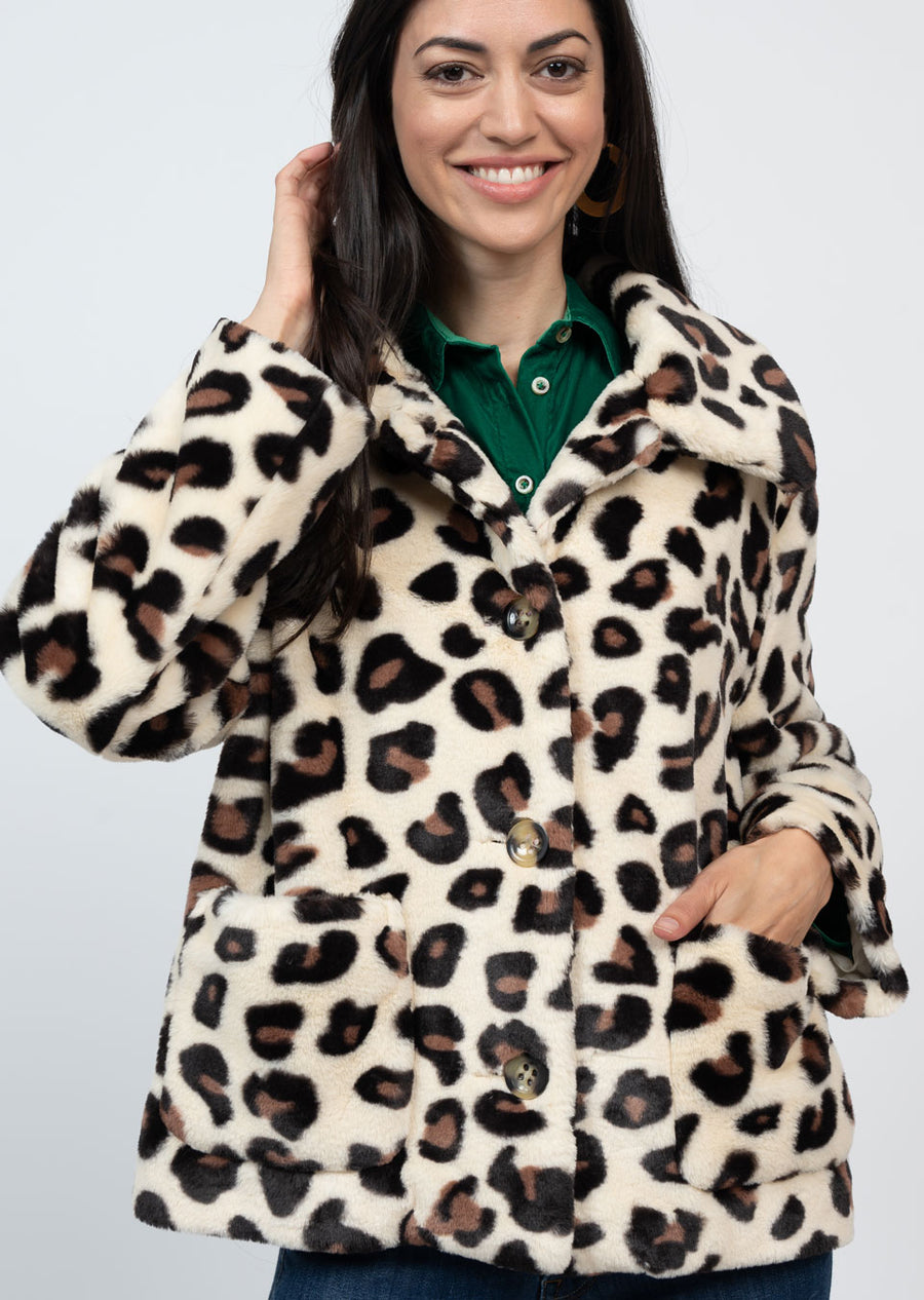 Leopard Furn Barn Jacket
