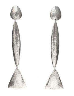 Peyote Earrings Silver